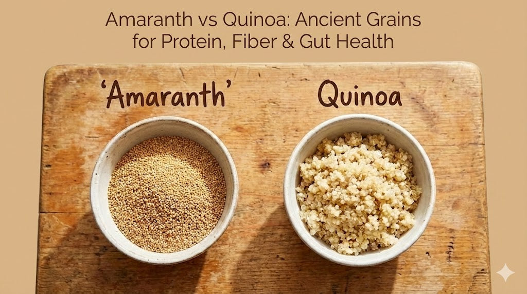 Amaranth vs Quinoa: Which Ancient Grain Is Better for Protein, Fiber and Gut Health?