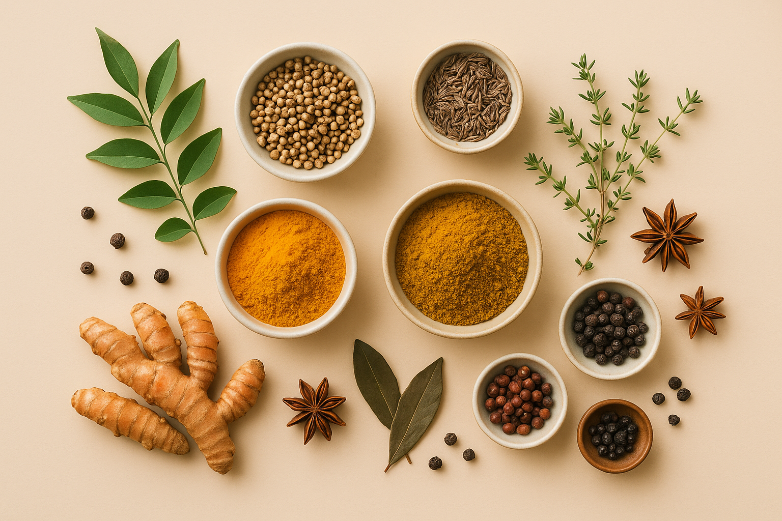 Turmeric Powder vs Curry Powder: What's the Real Difference? — Spicy Pantry blog banner