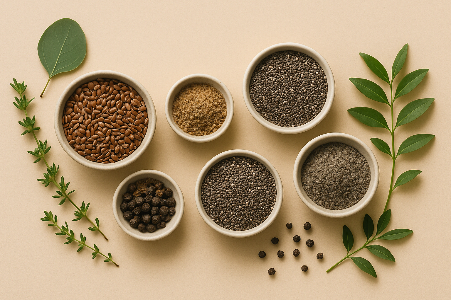 Flax Seeds vs Chia Seeds: Differences, Uses & Substitutions — Spicy Pantry blog banner