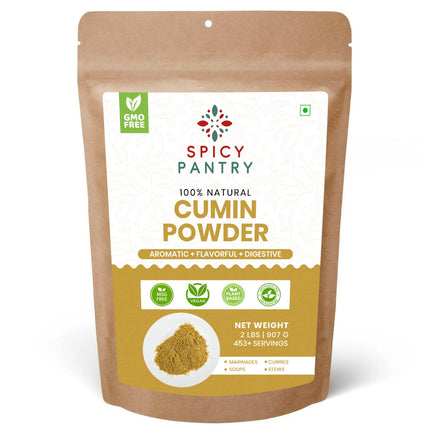 Cumin Powder – Ground Jeera, Non-GMO, Bold Flavor, Ideal for Spice Blends, Coriander Pairing, and Bulk Culinary Use