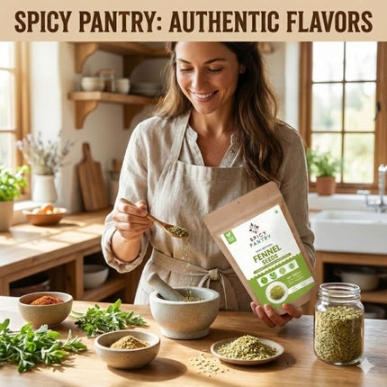 Fennel Seeds – All-Natural, GMO-Free, Perfect for Cooking, Baking & Herbal Remedies