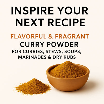 Curry Powder – All-Natural, GMO-Free, Perfect Spice for Flavorful Seasoning