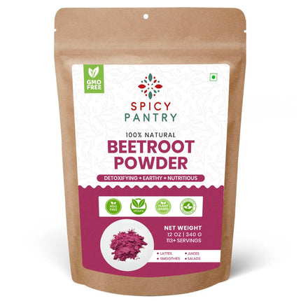Beet Root Powder – Finely Ground, Non-GMO, Rich Color, Ideal for Tea, Smoothies, Baking & Culinary Uses, Bulk Superfood
