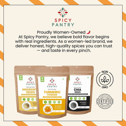 Turmeric Powder, Ground Curcuma (Haldi) All-Natural, Non-GMO, Ideal for Cooking, Golden Milk