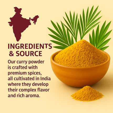 Curry Powder – All-Natural, GMO-Free, Perfect Spice for Flavorful Seasoning