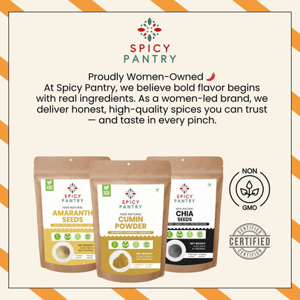 Cumin Powder – Ground Jeera, Non-GMO, Bold Flavor, Ideal for Spice Blends, Coriander Pairing, and Bulk Culinary Use