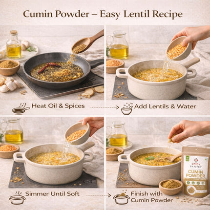 Cumin Powder – Ground Jeera, Non-GMO, Bold Flavor, Ideal for Spice Blends, Coriander Pairing, and Bulk Culinary Use