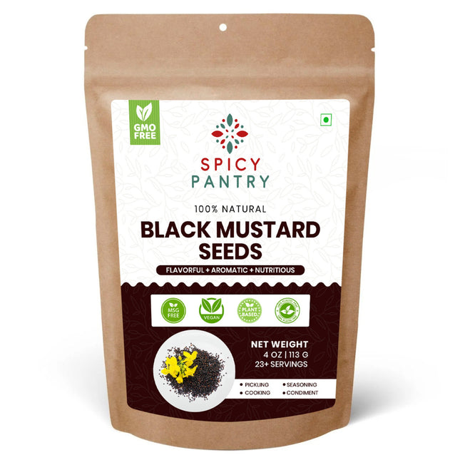 black mustard seeds for planting Black Mustard Seeds – All-Natural, GMO-Free, Bold Flavor for Indian Co – Spicy Pantry
